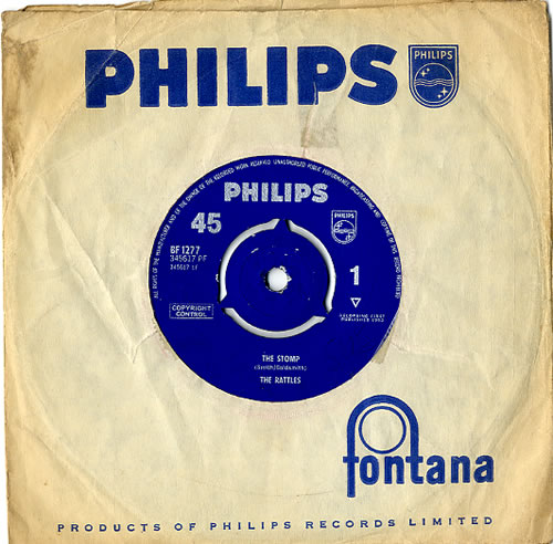 The Rattles The Stomp 7" vinyl single (7 inch record / 45) UK 1RA07TH610729
