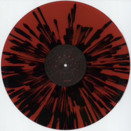 The Raven Age Blood Omen - Red & Black Splatter Vinyl - Autographed Print vinyl LP album (LP record) UK 9QKLPBL882109