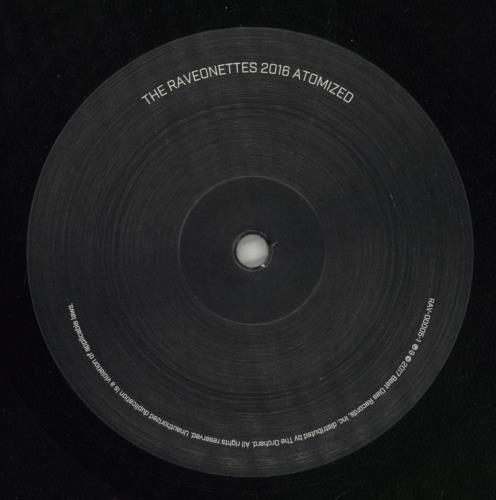 The Raveonettes 2016 Atomized vinyl LP album (LP record) US VEOLPAT867415