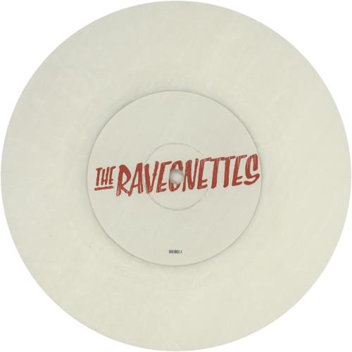 The Raveonettes Beat City - White Vinyl 7" vinyl single (7 inch record / 45) UK VEO07BE246953