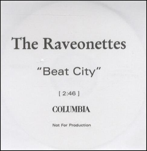 The Raveonettes Beat City CD-R acetate UK VEOCRBE241005