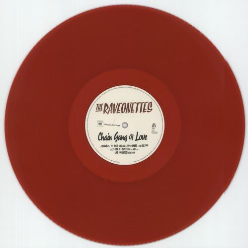 The Raveonettes Chain Gang of Love - Red Translucent Vinyl vinyl LP album (LP record) UK VEOLPCH867388