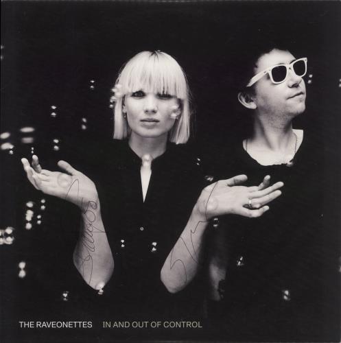 The Raveonettes In And Out Of Control - Autographed vinyl LP album (LP record) UK VEOLPIN865967