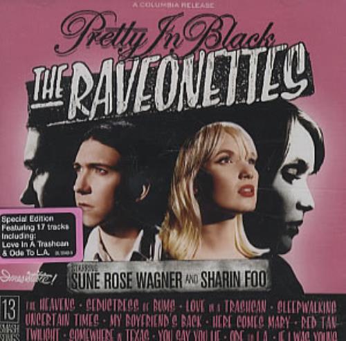 The Raveonettes Pretty In Black - Autographed CD album (CDLP) UK VEOCDPR338998