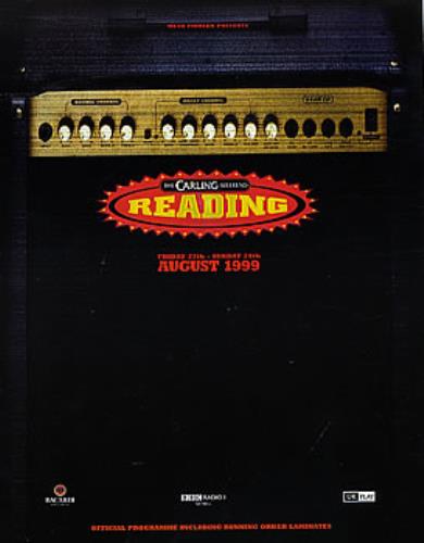 The Reading Festival The Carling Weekend - Reading tour programme UK XZ7TRTH294484