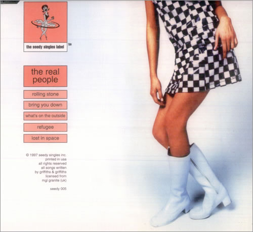 The Real People Rolling Stone CD single (CD5 / 5") US REPC5RO100666