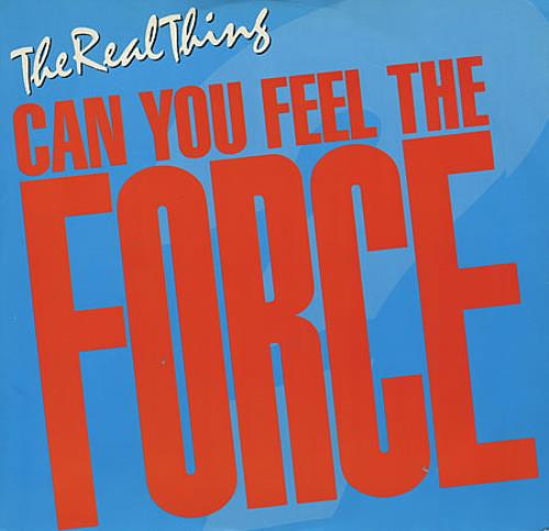 The Real Thing Can You Feel The Force 12" vinyl single (12 inch record / Maxi-single) UK TE012CA405729