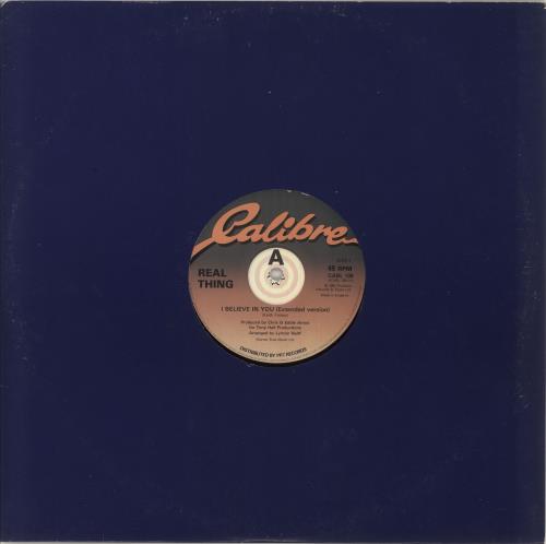 The Real Thing I Believe In You 12" vinyl single (12 inch record / Maxi-single) UK TE012IB747344