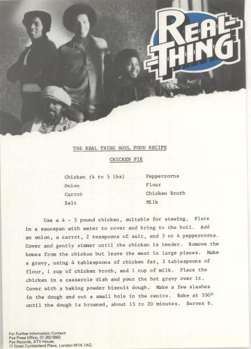 The Real Thing Whatcha Say, Whatcha Do 12" vinyl single (12 inch record / Maxi-single) UK TE012WH746304