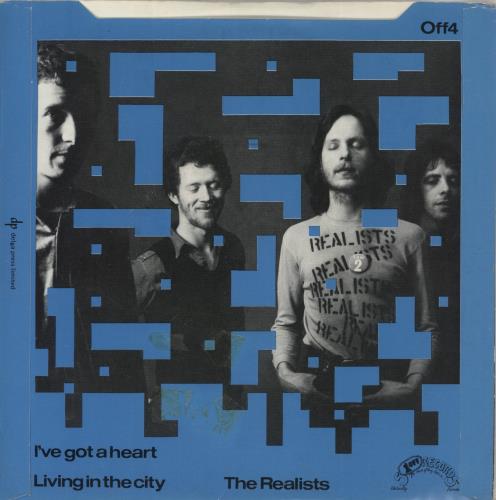 The Realists I've Got A Heart 7" vinyl single (7 inch record / 45) UK TR-07IV336151