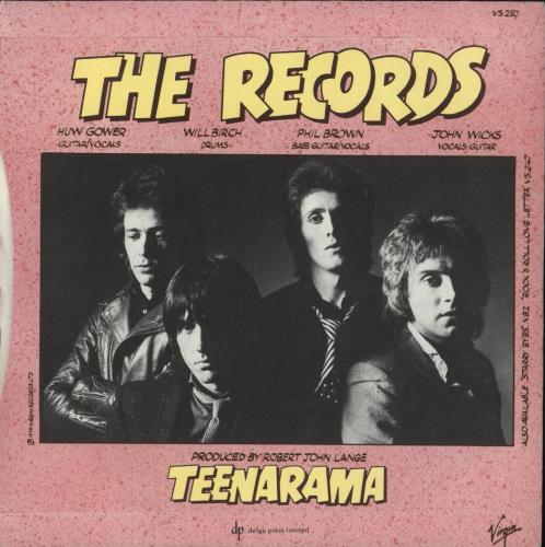 The Records Teenarama 7" vinyl single (7 inch record / 45) UK 3RE07TE609881