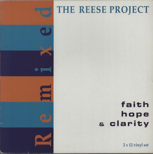 The Reese Project Faith Hope & Clarity 2-LP vinyl record set (Double LP Album) UK JP92LFA664378