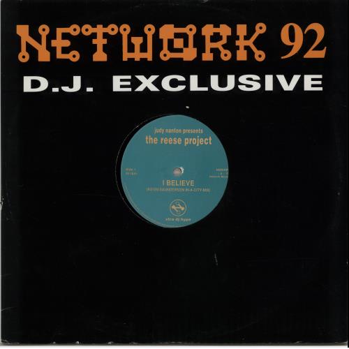 The Reese Project I Believe 12" vinyl single (12 inch record / Maxi-single) UK JP912IB648304