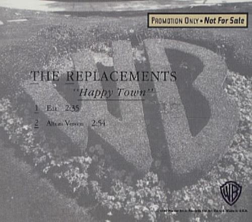 The Replacements Happy Town CD single (CD5 / 5") US RPLC5HA111741