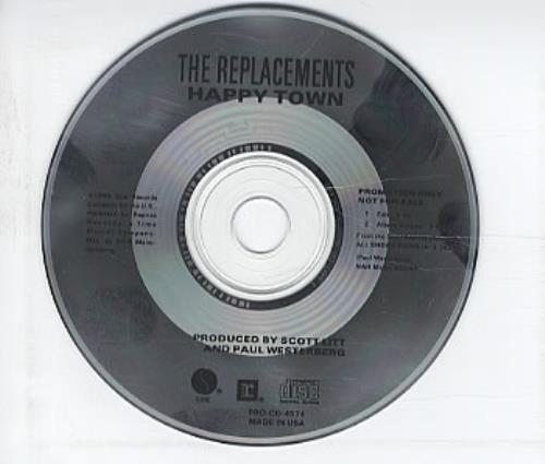 The Replacements Happy Town CD single (CD5 / 5") US RPLC5HA111741