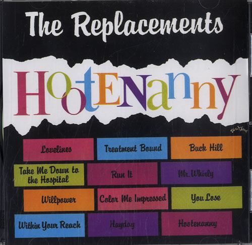 The Replacements Hootenanny CD album (CDLP) UK RPLCDHO587620