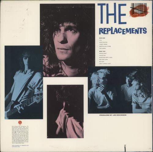 The Replacements Pleased To Meet Me - EX vinyl LP album (LP record) US RPLLPPL874616