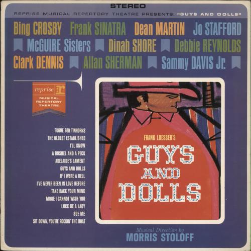 The Reprise Musical Repertory Theatre Guys And Dolls vinyl LP album (LP record) UK RRHLPGU563622