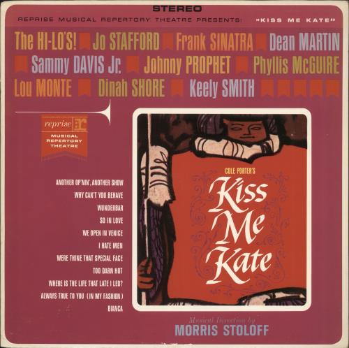 The Reprise Musical Repertory Theatre Kiss Me Kate vinyl LP album (LP record) UK RRHLPKI459947