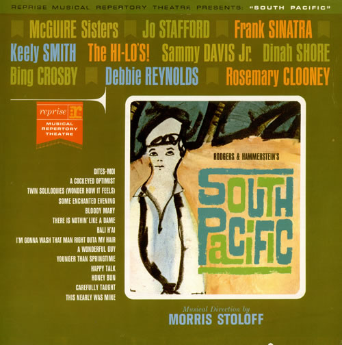 The Reprise Musical Repertory Theatre South Pacific vinyl LP album (LP record) UK RRHLPSO477451