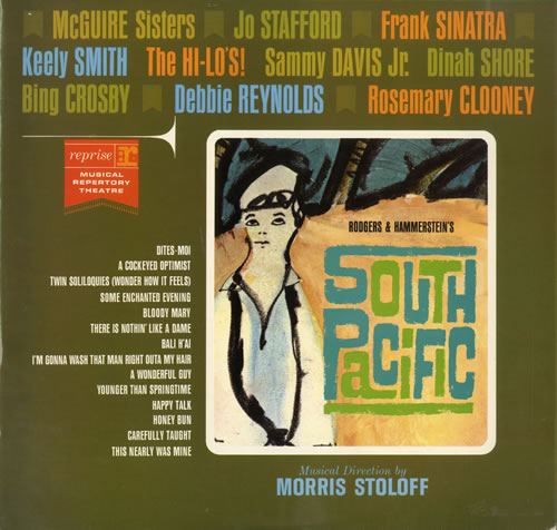 The Reprise Musical Repertory Theatre South Pacific vinyl LP album (LP record) UK RRHLPSO563623