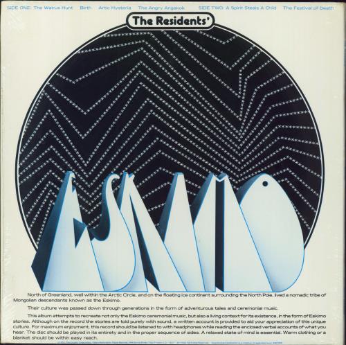 The Residents Eskimo - Sealed vinyl LP album (LP record) US RSDLPES797250