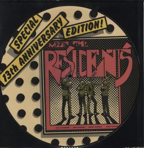 The Residents Meet The Residents picture disc LP (vinyl picture disc album) US RSDPDME721399
