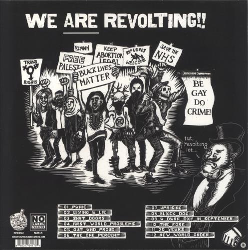 The Restarts Uprising vinyl LP album (LP record) US 8I2LPUP858715