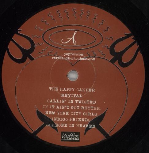 The Reverend Horton Heat Revival vinyl LP album (LP record) US UKGLPRE870837