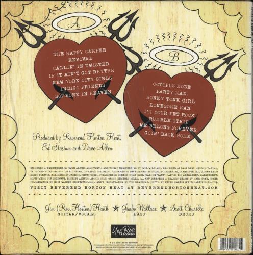 The Reverend Horton Heat Revival vinyl LP album (LP record) US UKGLPRE870837