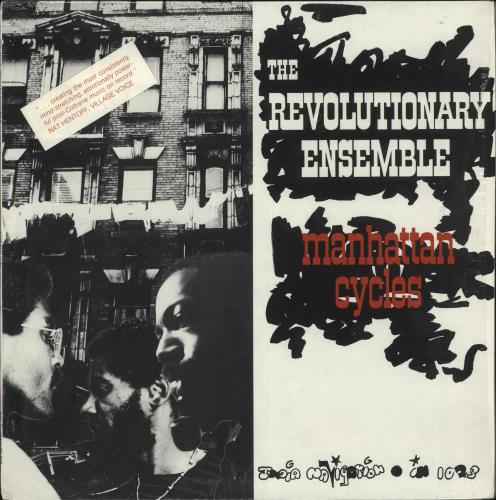 The Revolutionary Ensemble Manhattan Cycles - stickered shrink vinyl LP album (LP record) US YE-LPMA706056