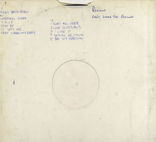 The Rezillos Can't Stand The Rezillos - Test Pressing vinyl LP album (LP record) UK REZLPCA561554