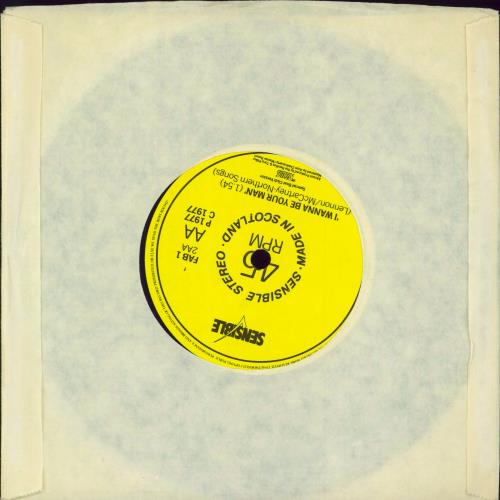 The Rezillos I Can't Stand My Baby 7" vinyl single (7 inch record / 45) UK REZ07IC778792