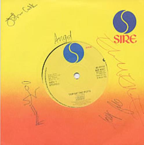 The Rezillos Top Of The Pops - autographed 7" vinyl single (7 inch record / 45) UK REZ07TO209263