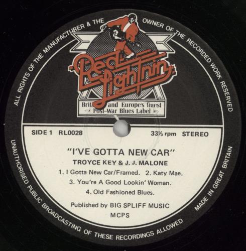 The Rhythm Rockers I've Gotta New Car vinyl LP album (LP record) UK 9JPLPIV866136