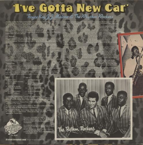 The Rhythm Rockers I've Gotta New Car vinyl LP album (LP record) UK 9JPLPIV866136