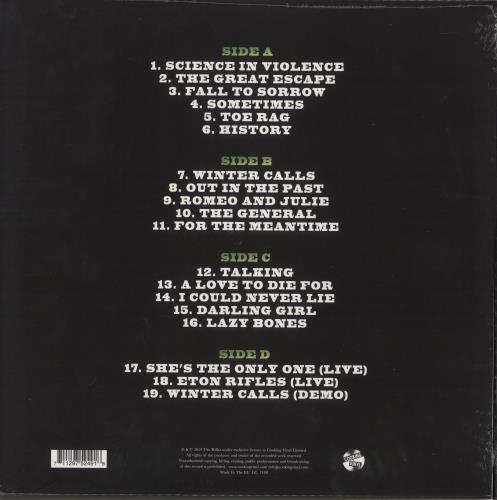 The Rifles Great Escape - Neon Green Vinyl + Autographed Test Pressing + Autographed Print 3-LP vinyl record set (Triple LP Album) UK IFL3LGR881399