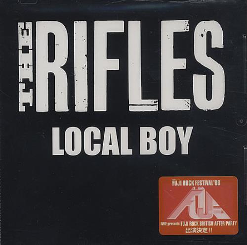The Rifles Local Boy CD-R acetate Japanese IFLCRLO368529