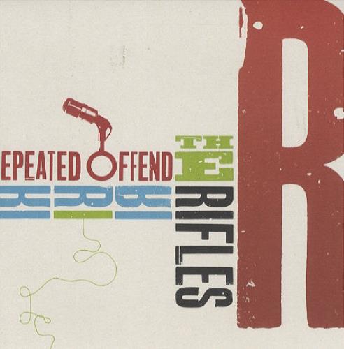 The Rifles Repeated Offender - 2 x 7" 7" vinyl single (7 inch record / 45) UK IFL07RE427846