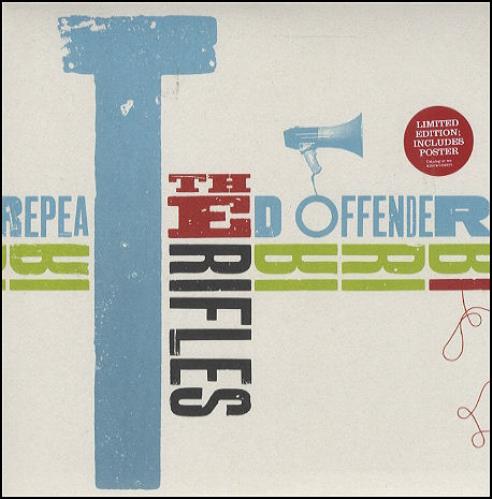 The Rifles Repeated Offender - 2 x 7" 7" vinyl single (7 inch record / 45) UK IFL07RE427846
