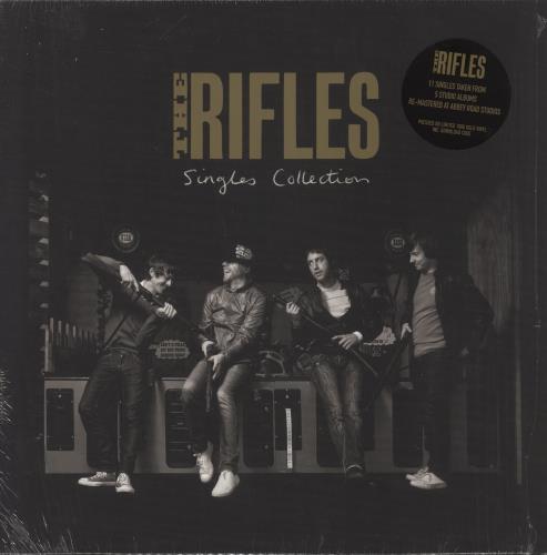 The Rifles Singles Collection - Gold Vinyl vinyl LP album (LP record) UK IFLLPSI887581