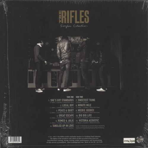 The Rifles Singles Collection - Gold Vinyl vinyl LP album (LP record) UK IFLLPSI887581