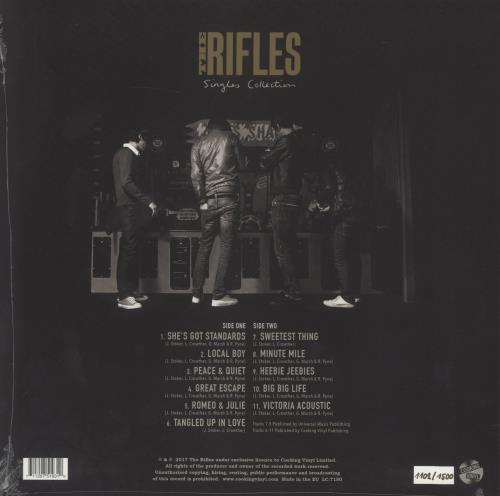 The Rifles Singles Collection vinyl LP album (LP record) UK IFLLPSI883214