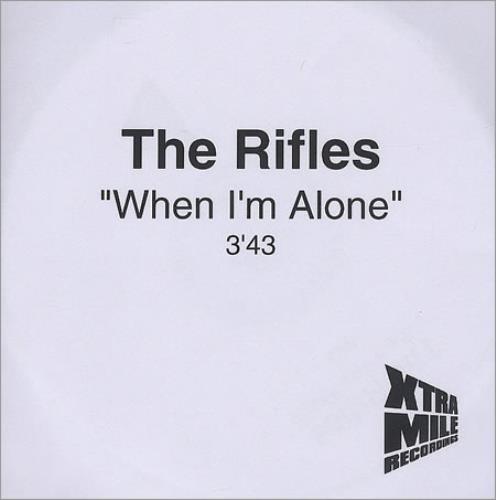 The Rifles When I'm Alone CD-R acetate UK IFLCRWH387972