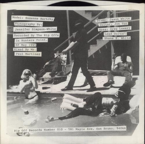 The Rip Offs Go Away 7" vinyl single (7 inch record / 45) US 81L07GO871528