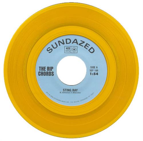 The Ripchords Sting Ray EP 7" vinyl single (7 inch record / 45) US RIP07ST361822