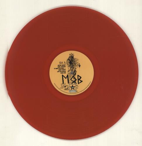 The Rival Mob Mob Justice - Red Vinyl vinyl LP album (LP record) US YN8LPMO697769