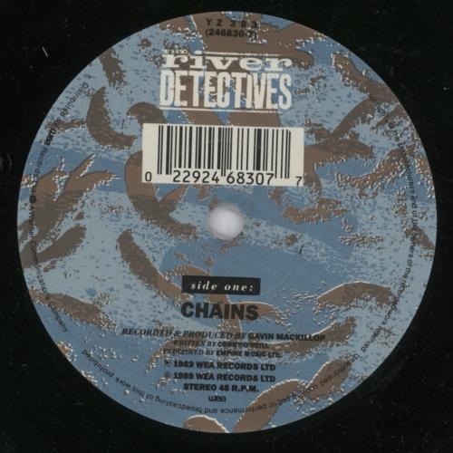 The River Detectives Chains 7" vinyl single (7 inch record / 45) UK TRD07CH511892