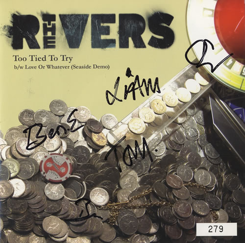 The Rivers Too Tied To Try - Autographed! 7" vinyl single (7 inch record / 45) UK T3J07TO443189