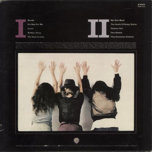 The Roches Nurds vinyl LP album (LP record) UK RCHLPNU569174